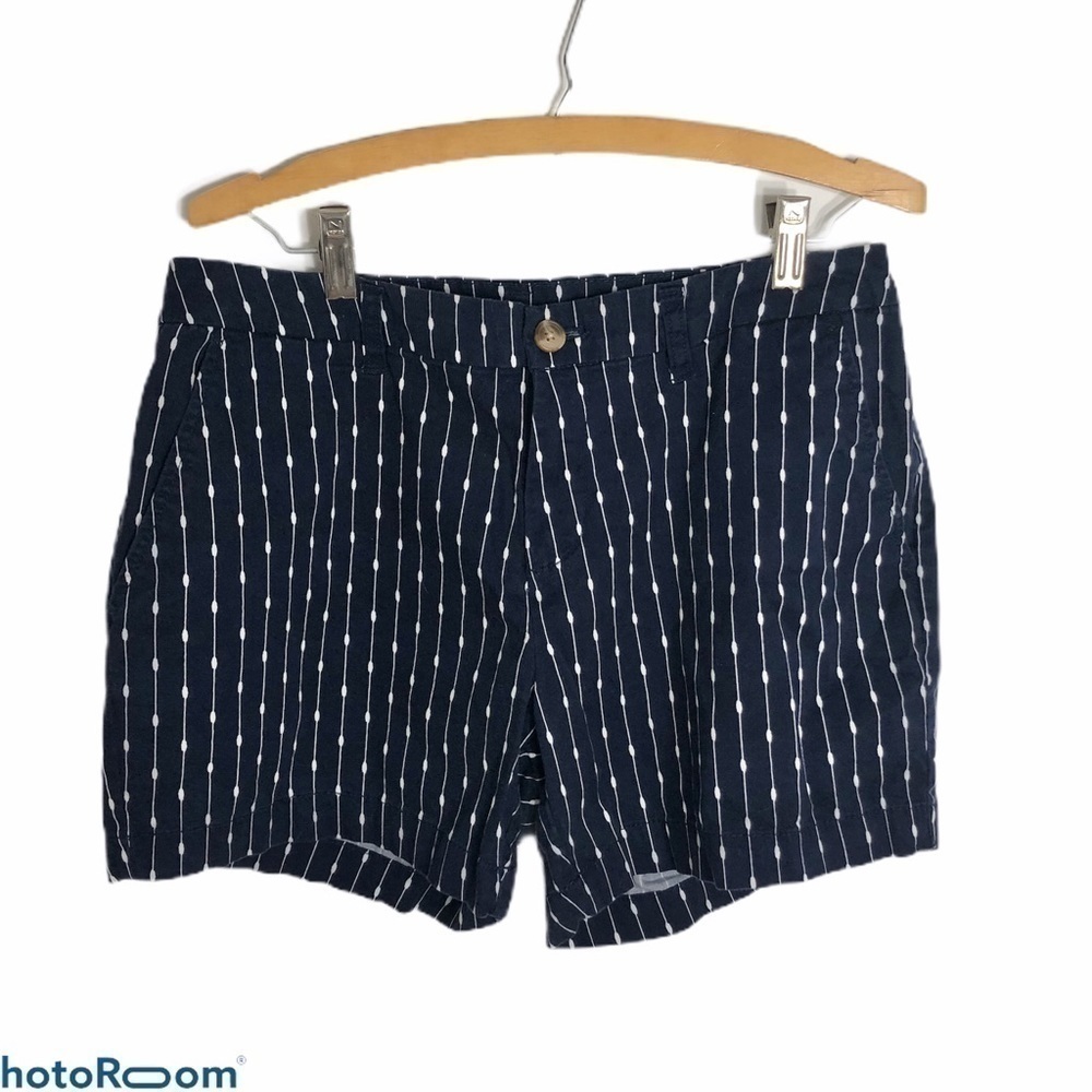 Faded Glory Navy Blue White Shorts Sz 12